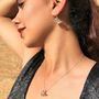 Coiled Knot Sterling Silver Stud Earrings, thumbnail 6 of 7