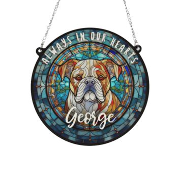 Bulldog Memorial Suncatcher, 2 of 7