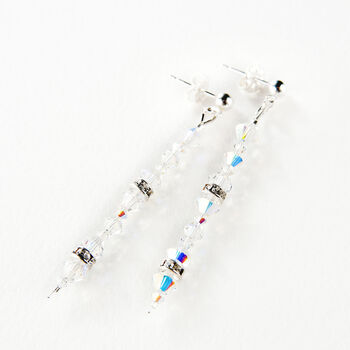 Swarovski Crystal And Diamante Wedding Bracelet: Jewellery Set Available, 5 of 6