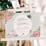Vintage Tea Party Welcome To Our Wedding Sign, thumbnail 3 of 4