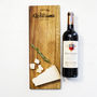 Personalised Wooden Cheese Serving Board, thumbnail 3 of 5