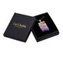 Amethyst Geode Necklace Gift For Her / 18' Gold Plated Chain, thumbnail 4 of 5