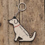Personalised Father's Day Keyring From The Dog, thumbnail 9 of 12