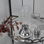 Luxury Silver Glass Cocktail Shaker, thumbnail 3 of 4