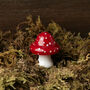 Glass Red And White Toadstool Ornament | Gift Box | Decoration | Collectable | Gift For Home, thumbnail 1 of 2