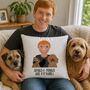 Personalised Cushion Gift For Dog Dads, thumbnail 2 of 12