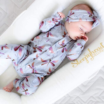 Organic Dragonflies Baby And Toddler Romper, 2 of 4