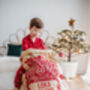 The Red Rowland Personalised Christmas Sack, thumbnail 2 of 3