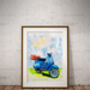 Motorbike Portrait From Your Photo, thumbnail 2 of 3