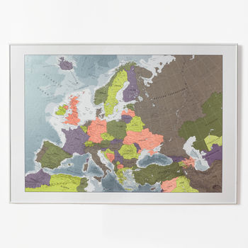 Europe Wall Map, 2 of 12