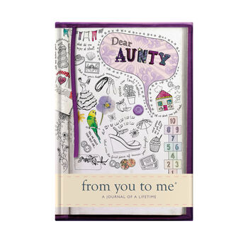 Dear Aunty, A Guided Memory Gift Journal, 6 of 6