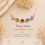 Personalised Create Your Own Family Birthstones Necklace, thumbnail 6 of 12