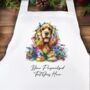 Personalised Cocker Spaniel In Christmas Lights, thumbnail 4 of 9