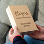 Personalised Playing Cards Holder Box Players Gonna Play, thumbnail 2 of 6