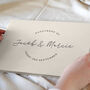 Personalised Calligraphy Wedding Guest Book, thumbnail 1 of 5