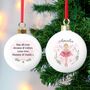 Personalised Christmas Tree Bauble's For Girls Or Boys, thumbnail 2 of 3