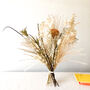 Ruscus Banksia Dried Flower Easter Bouquet, thumbnail 1 of 5