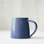 Fair Trade Handmade Glazed Stoneware Large Conical Mug, thumbnail 10 of 12
