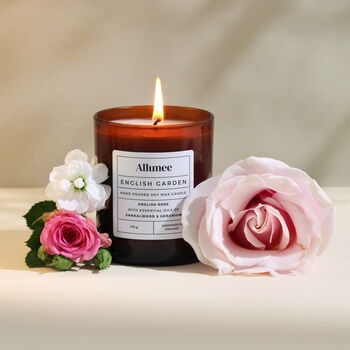 Gift Set Of Three Handmade Soy Wax Scented Candles, 6 of 12