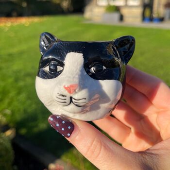 Ceramic Cat Mini Planter, 4 of 7