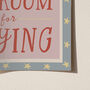 This Room Is For Playing Kid's Playroom Or Bedroom Print, thumbnail 7 of 11