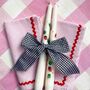 Hand Painted Strawberry Tapered Candles, thumbnail 3 of 4