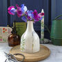 Wild Flowers Ceramic Bud Vase, thumbnail 7 of 12