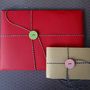 Personalised Leather Wedding Planner Scrapbook, thumbnail 8 of 11