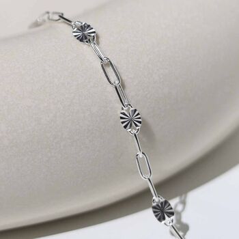 Sterling Silver Shimmer Bracelet, 6 of 8