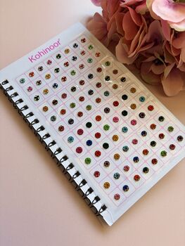 Fancy Assorted Designs Six Page Bindi Booklet, 7 of 10