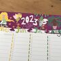 2023 Mythical Creatures Family Wall Planner Calendar, thumbnail 2 of 10