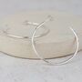 Sterling Silver Medium Everyday Hoops, thumbnail 1 of 7