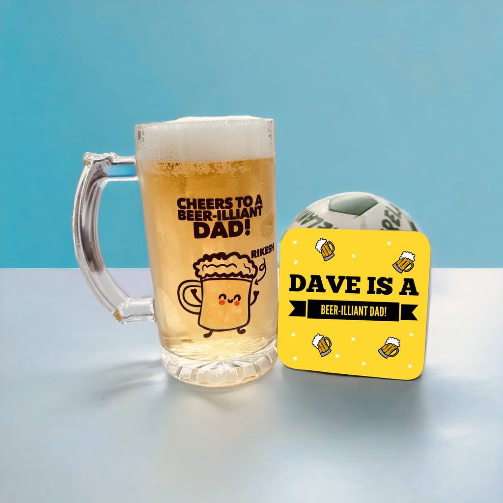 Personalised Dad Beer Stein