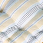 Extra Large Oxford Striped Indoor Floor Cushion, thumbnail 3 of 6