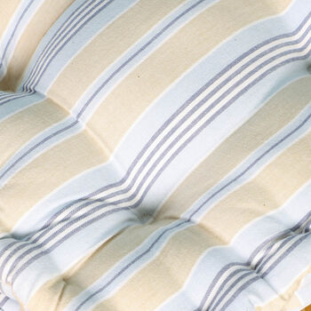 Extra Large Oxford Striped Indoor Floor Cushion, 3 of 6