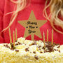 'Happy New Year' Gold Star Cake Topper, thumbnail 2 of 6