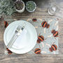 Large 'Wandering Bumblebee' Fabric Placemat, thumbnail 1 of 10