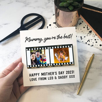 Personalised Mother's Day 3D Photo Card, 2 of 6