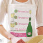 Personalised Prosecco Apron, thumbnail 1 of 7