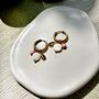 Summer Charm Hoops, thumbnail 3 of 3