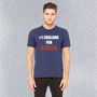 Personalised Football Number One Fan Men's Tee, thumbnail 1 of 3