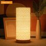 Boho Mediterranean Table Lamp 3D Printed Artistic, thumbnail 4 of 6