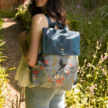 Into The Woods Teal Backpack, 4 of 5
