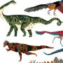 Colourful Dinosaurs Print, thumbnail 5 of 12