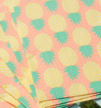 Pack Of 20 Tropical Pineapple Paper Napkins, 3 of 3