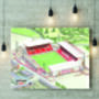 Barnsley Fc Oakwell Stadium Canvas Print, thumbnail 1 of 6