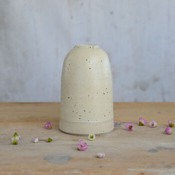 Handmade Stone Medium Ceramic Vase, 4 of 9