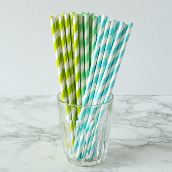 Striped Paper Straws, 4 of 9