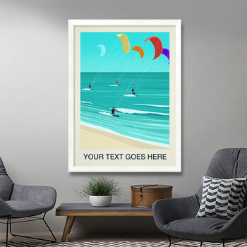 Personalised Kitesurfing Poster, 2 of 6