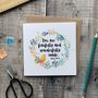 'You Are Fearfully And Wonderfully Made' Card, thumbnail 2 of 5